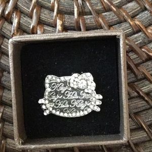 Hello Kitty adjustable ring
